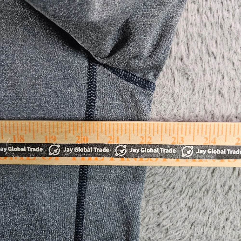 The North Face Mens Gray Legrand Quarter Zip Pullover Fleece Large L Activewear